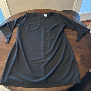 CeCe Black Dress. Tie Sleeves. Size 18W